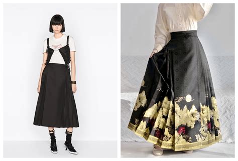 Dior china skirt